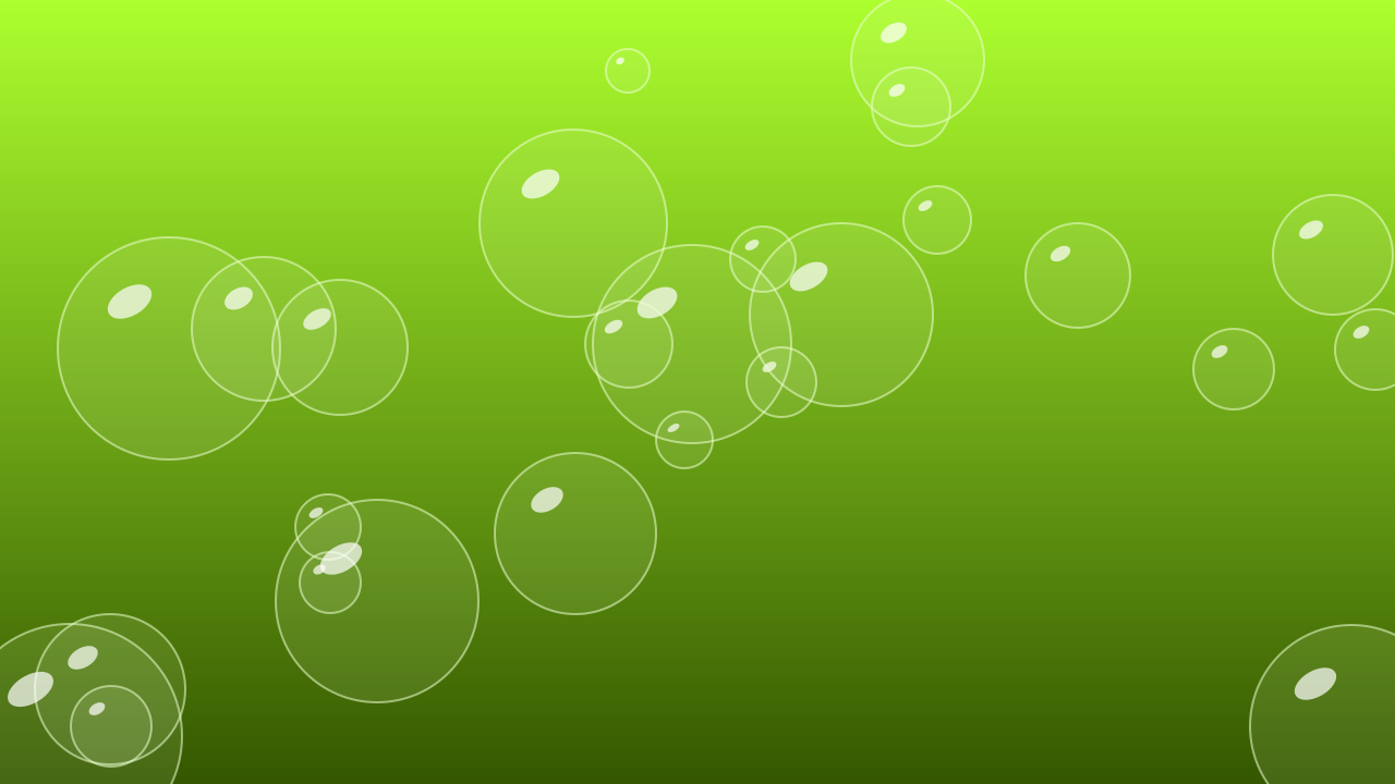 Green Yellow bubbles background — free HD green yellow color wallpaper 1920x1080