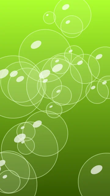Green Yellow bubbles phone wallpaper — free HD green yellow mobile wallpaper 1080x1920
