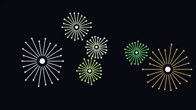 Green Yellow fireworks desktop wallpaper — free 4K green yellow wallpaper 3840x2160