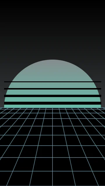 Gunmetal vaporwave phone wallpaper — free HD gunmetal mobile wallpaper 1080x1920
