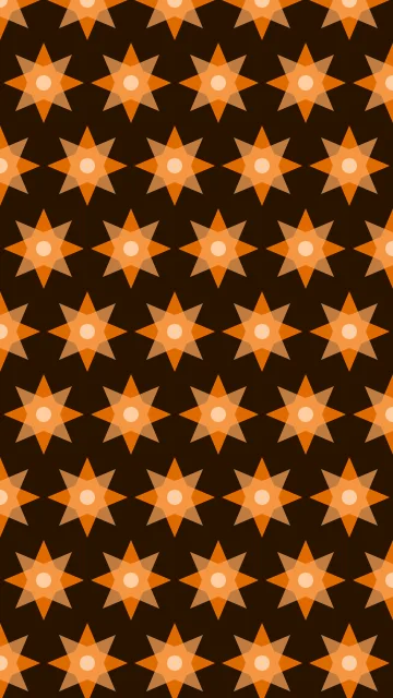 Harvest Orange arabesque phone wallpaper — free HD harvest orange mobile wallpaper 1080x1920