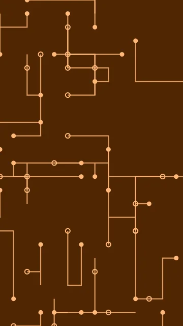 Harvest Orange circuit phone wallpaper — free HD harvest orange mobile wallpaper 1080x1920