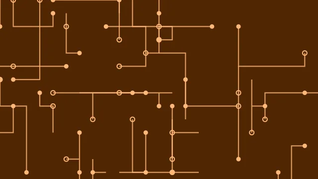 Harvest Orange circuit board background — free HD harvest orange color wallpaper 1920x1080