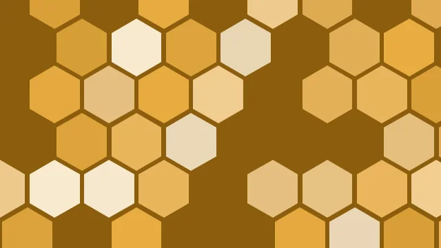 Honey Bronze hexagon background — free HD honey bronze color wallpaper 1920x1080