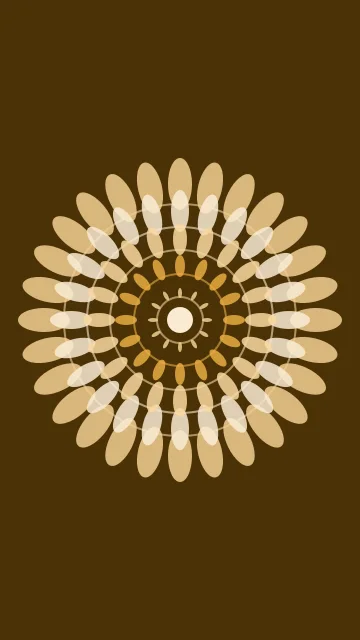 Honey Bronze mandala phone wallpaper — free HD honey bronze mobile wallpaper 1080x1920