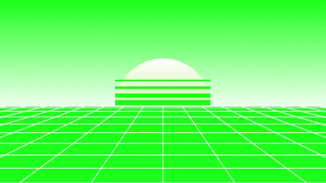 Honey Dew vaporwave background — free HD honey dew color wallpaper 1920x1080