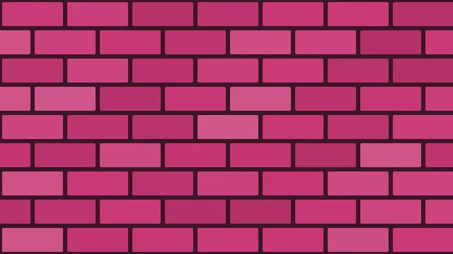 Hot Berry brick background — free HD hot berry color wallpaper 1920x1080