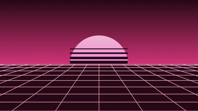 Hot Berry vaporwave background — free HD hot berry color wallpaper 1920x1080