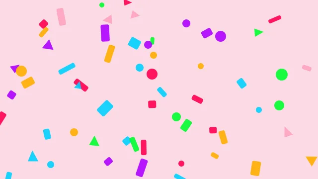 Hot Fuchsia confetti background — free HD hot fuchsia color wallpaper 1920x1080