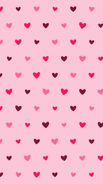 Hot Fuchsia hearts phone wallpaper — free HD hot fuchsia mobile wallpaper 1080x1920