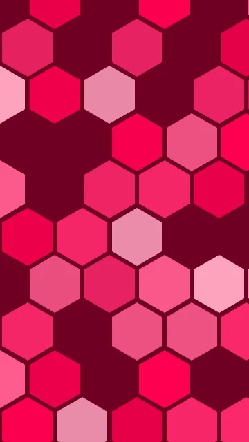Hot Fuchsia hexagon phone wallpaper — free HD hot fuchsia mobile wallpaper 1080x1920