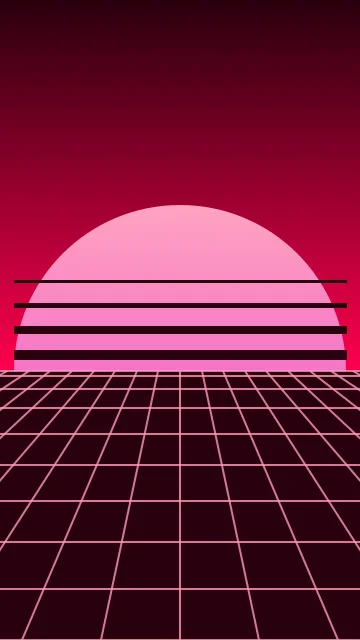 Hot Fuchsia vaporwave phone wallpaper — free HD hot fuchsia mobile wallpaper 1080x1920