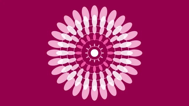 Hot Pink mandala desktop wallpaper — free 4K hot pink wallpaper 3840x2160