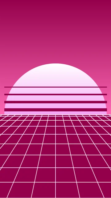 Hot Pink vaporwave phone wallpaper — free HD hot pink mobile wallpaper 1080x1920