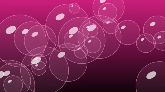 Hot Rose bubbles background — free HD hot rose color wallpaper 1920x1080