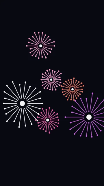Hot Rose fireworks phone wallpaper — free HD hot rose mobile wallpaper 1080x1920