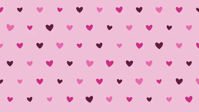 Hot Rose hearts background — free HD hot rose color wallpaper 1920x1080