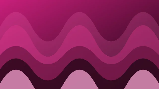 Hot Rose waves background — free HD hot rose color wallpaper 1920x1080