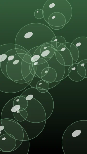 Hunter Green bubbles phone wallpaper — free HD hunter green mobile wallpaper 1080x1920