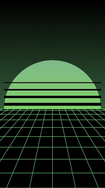 Hunter Green vaporwave phone wallpaper — free HD hunter green mobile wallpaper 1080x1920