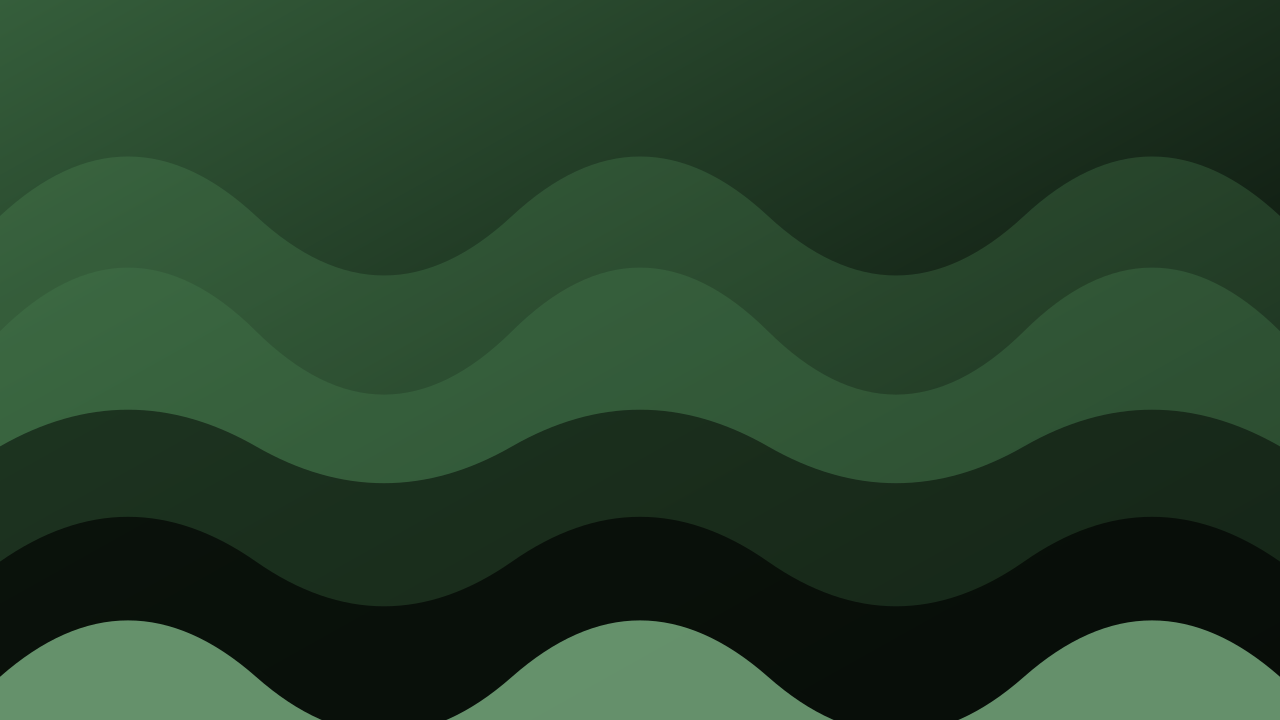 Hunter Green waves background — free HD hunter green color wallpaper 1920x1080