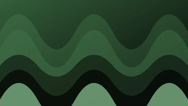 Hunter Green waves background — free HD hunter green color wallpaper 1920x1080
