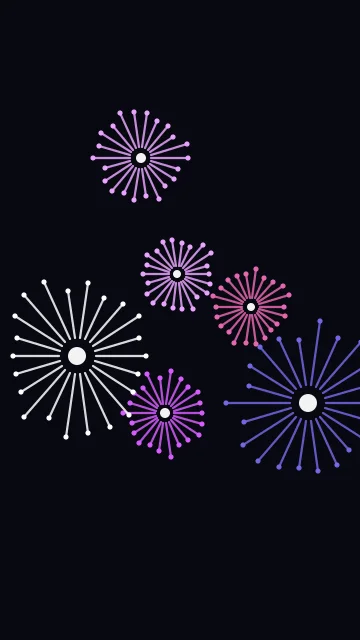Hyper Magenta fireworks phone wallpaper — free HD hyper magenta mobile wallpaper 1080x1920