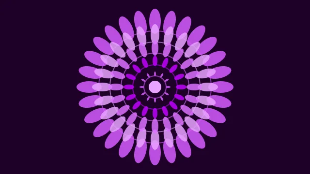 Hyper Magenta mandala background — free HD hyper magenta color wallpaper 1920x1080