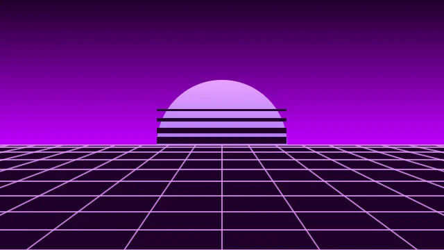 Hyper Magenta vaporwave background — free HD hyper magenta color wallpaper 1920x1080