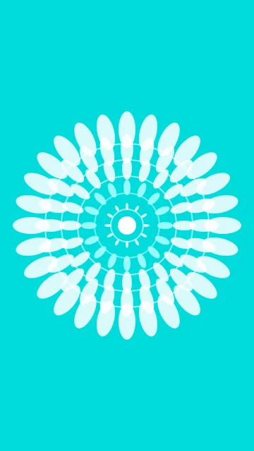 Icy Aqua mandala phone wallpaper — free HD icy aqua mobile wallpaper 1080x1920