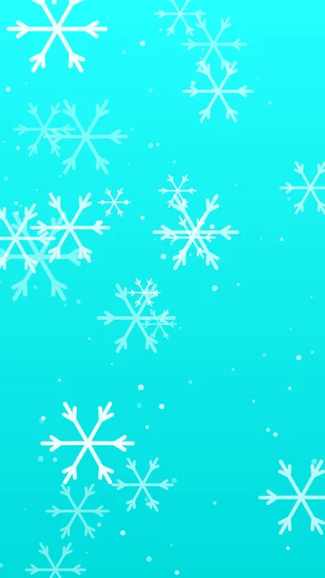 Icy Aqua snowflake phone wallpaper — free HD icy aqua mobile wallpaper 1080x1920