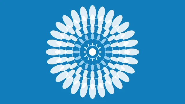 Icy Blue mandala background — free HD icy blue color wallpaper 1920x1080