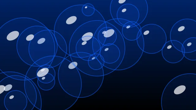 Imperial Blue bubbles desktop wallpaper — free 4K imperial blue wallpaper 3840x2160