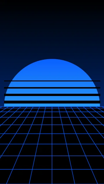 Imperial Blue vaporwave phone wallpaper — free HD imperial blue mobile wallpaper 1080x1920