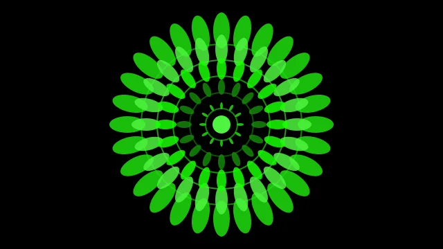 India Green mandala desktop wallpaper — free 4K india green wallpaper 3840x2160