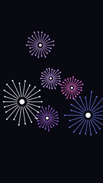 Indigo Bloom fireworks phone wallpaper — free HD indigo bloom mobile wallpaper 1080x1920