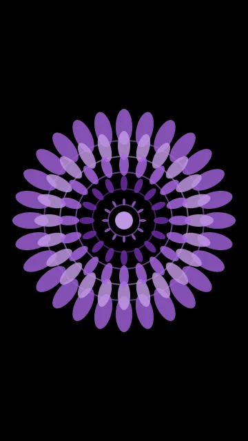 Indigo Bloom mandala phone wallpaper — free HD indigo bloom mobile wallpaper 1080x1920