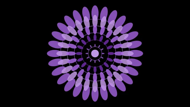 Indigo Bloom mandala background — free HD indigo bloom color wallpaper 1920x1080