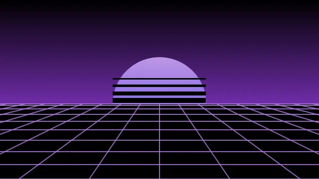 Indigo Bloom vaporwave background — free HD indigo bloom color wallpaper 1920x1080