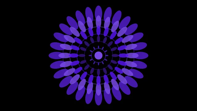 Indigo Ink mandala background — free HD indigo ink color wallpaper 1920x1080