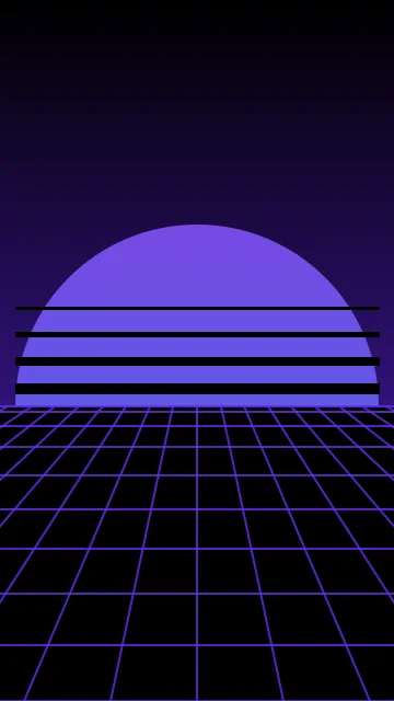 Indigo Ink vaporwave phone wallpaper — free HD indigo ink mobile wallpaper 1080x1920