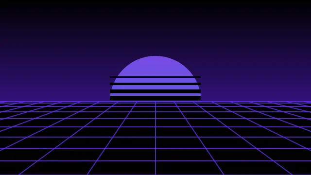 Indigo Ink vaporwave background — free HD indigo ink color wallpaper 1920x1080