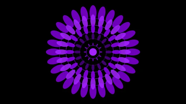 Indigo mandala desktop wallpaper — free 4K indigo wallpaper 3840x2160