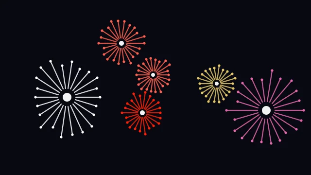 Inferno fireworks background — free HD inferno color wallpaper 1920x1080