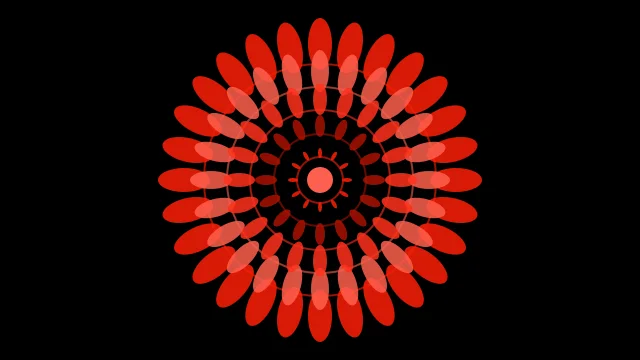 Inferno mandala background — free HD inferno color wallpaper 1920x1080
