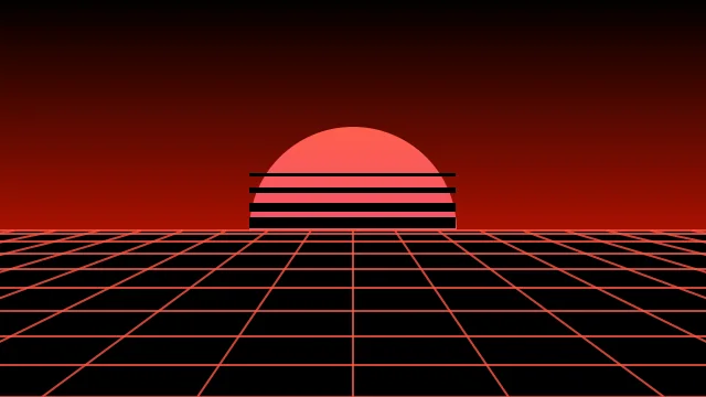 Inferno vaporwave background — free HD inferno color wallpaper 1920x1080