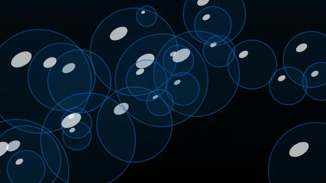 Ink Black bubbles background — free HD ink black color wallpaper 1920x1080