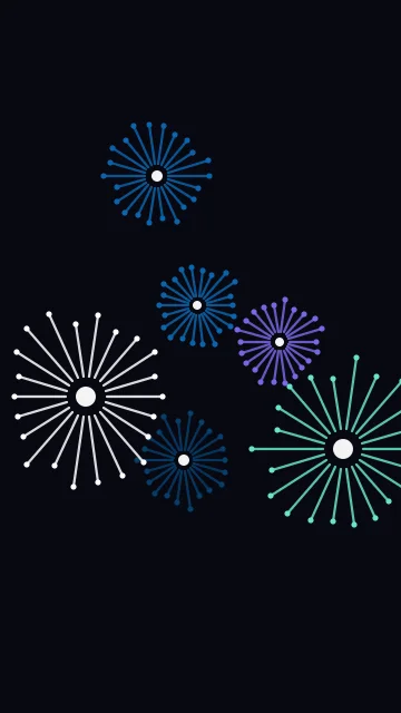 Ink Black fireworks phone wallpaper — free HD ink black mobile wallpaper 1080x1920