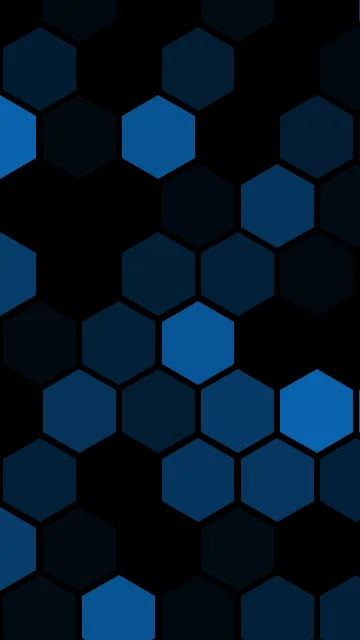 Ink Black hexagon phone wallpaper — free HD ink black mobile wallpaper 1080x1920