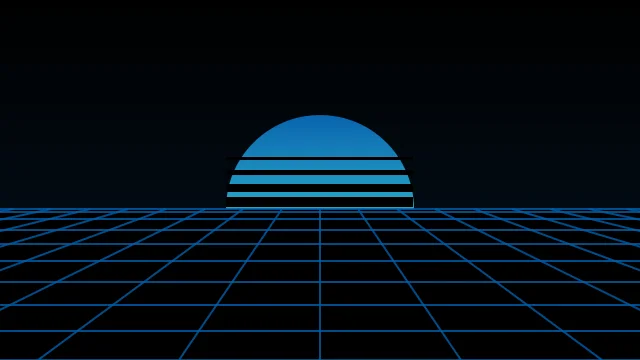 Ink Black vaporwave background — free HD ink black color wallpaper 1920x1080